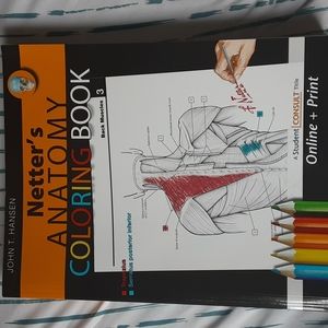 Netter's Anatomy coloring book